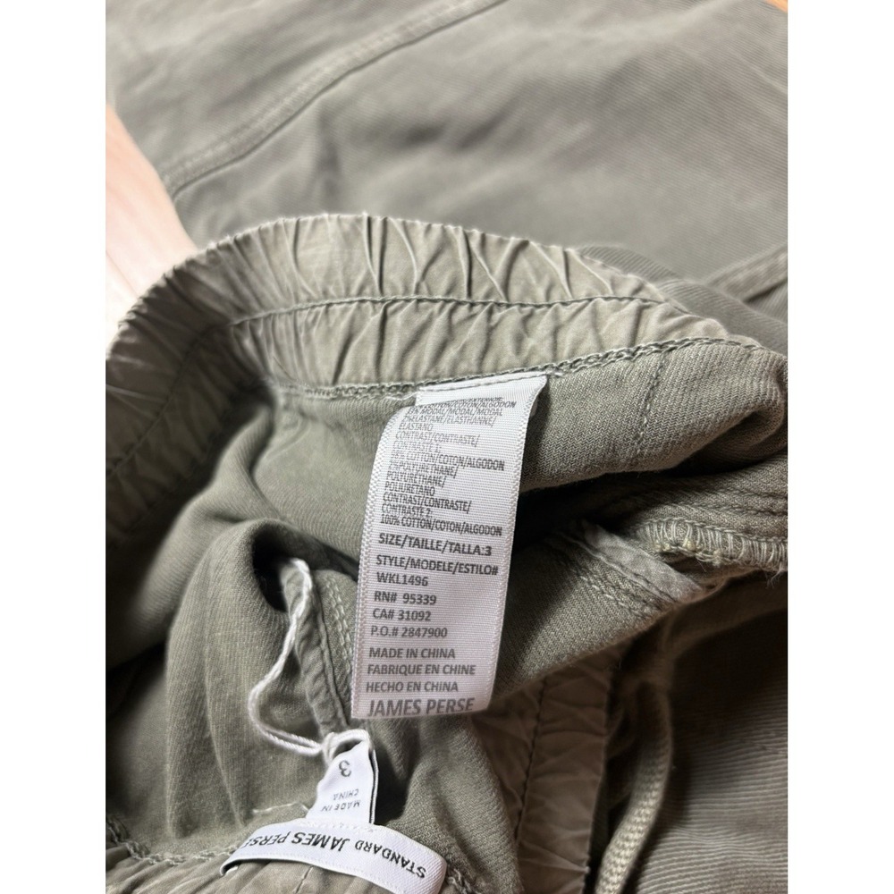 James Perse Standard Army Green Casual Pants Women's Size 3 (L) Skinny - Picture 10 of 10